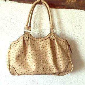 Ostrich Handbag *NWOT*